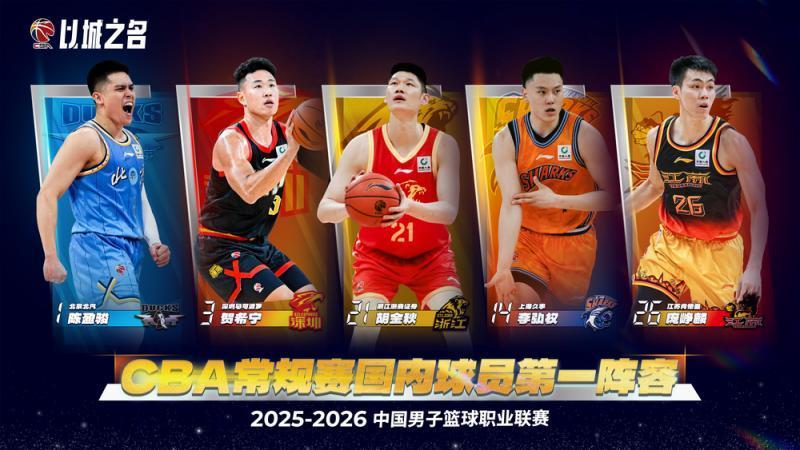 爱游戏体育登录入口-CBA｜陈盈骏、周琦分别入选常规赛最佳一阵、二阵